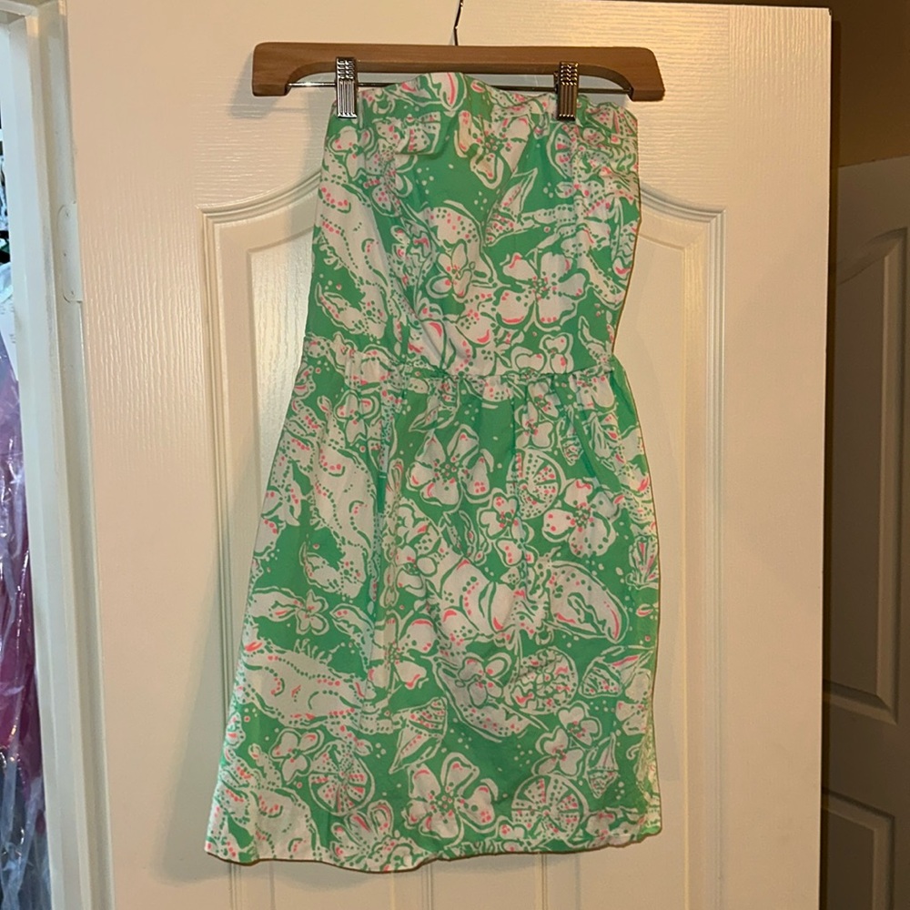 Lilly Pulitzer Off Shoulder Dress
